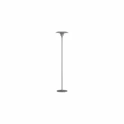 Belid Diablo Grå/blank Sort 3365 - Gulvlampe