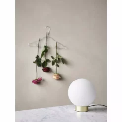 Alternative view of DybergLarsen Dyberg Larsen Barcelona Tablelamp Opal & Brass