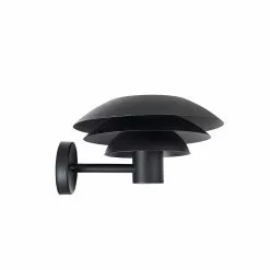 Alternative view of DybergLarsen Dyberg Larsen DL25 OUTDOOR Wall Lamp Black