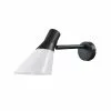 DybergLarsen Dyberg Larsen Gent Væg Lampe Matt Sort / Opal - 8182 1 DybergLarsen Dyberg Larsen Gent Væg Lampe Matt Sort / Opal - 8182 -Indendørs Belysning Salgsbutik dyberg larsen gent vaeg lampe matt sort opal 8182