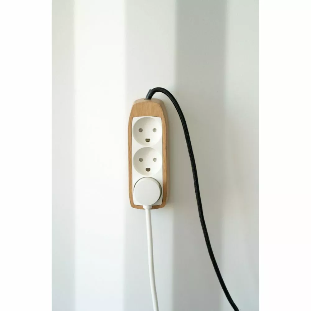 Form Design Designerstik Stikprop 230V M. Jord Hvid 11 Form Design Designerstik Stikprop 230V M. Jord Hvid - Billede 10