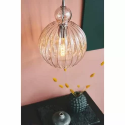 Alternative view of Halo Design BALL BALL Pendel Ø25 E27, Cognac