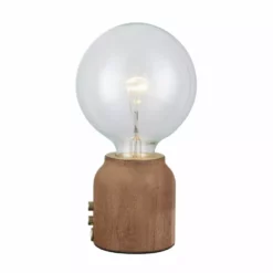 Halo Design BASE ONE Bordlampe Mørk-træ - 718641