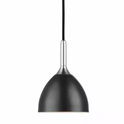 Halo Design BELLEVUE Pendel Ø14 Sort / Krom - 741076