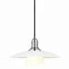 Halo Design BOHUS Pendel Ø35 Opal/krom - 406156 1 Halo Design BOHUS Pendel Ø35 Opal/krom - 406156 -Indendørs Belysning Salgsbutik halo design bohus pendel 35 opalkrom 406156