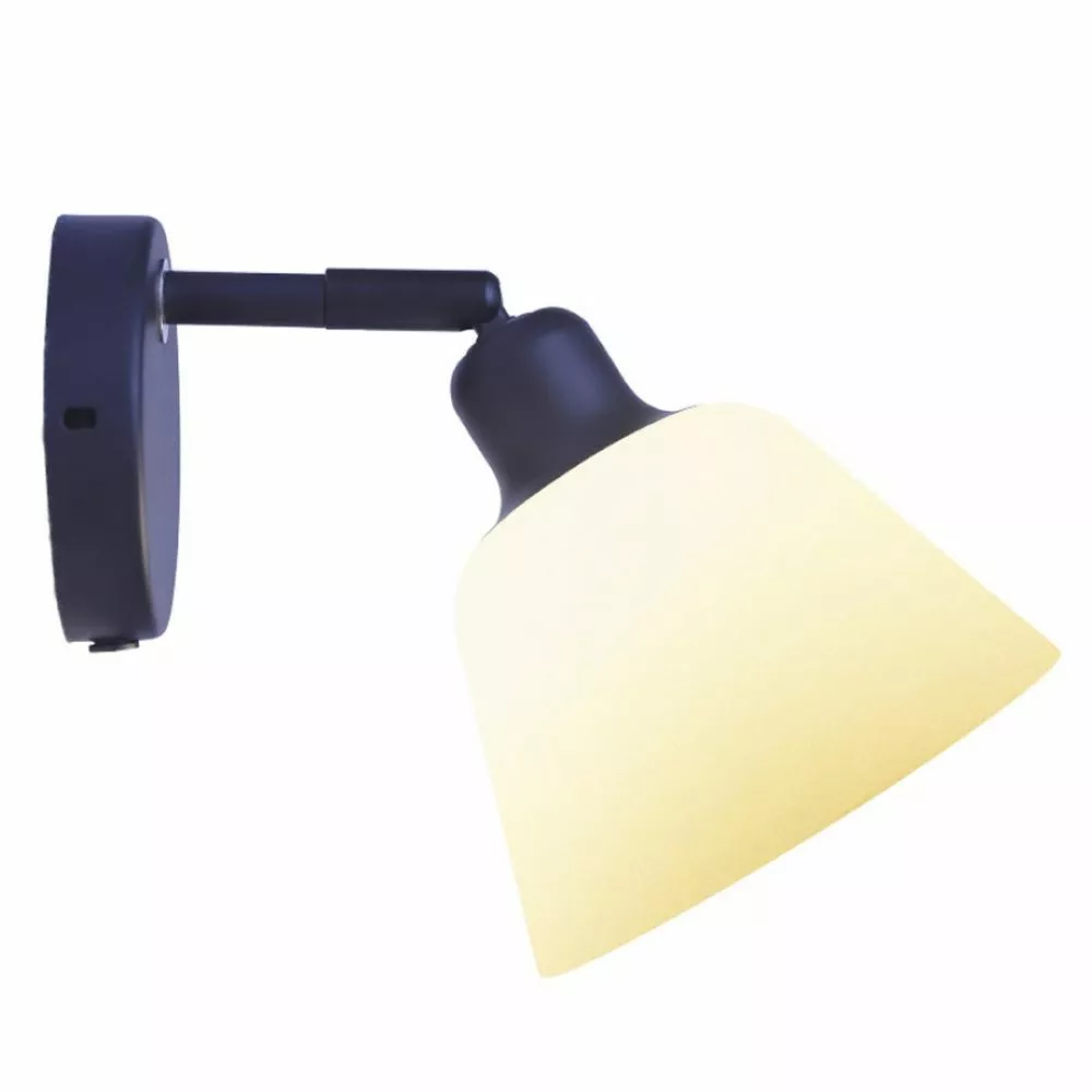 Halo Design CARPENTER Væglampe E14, Opal Glas / Sort - 737536 3 Halo Design CARPENTER Væglampe E14, Opal Glas / Sort - 737536