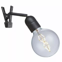 Halo Design ELEGANCE Clip-on E27 Sort - 717309