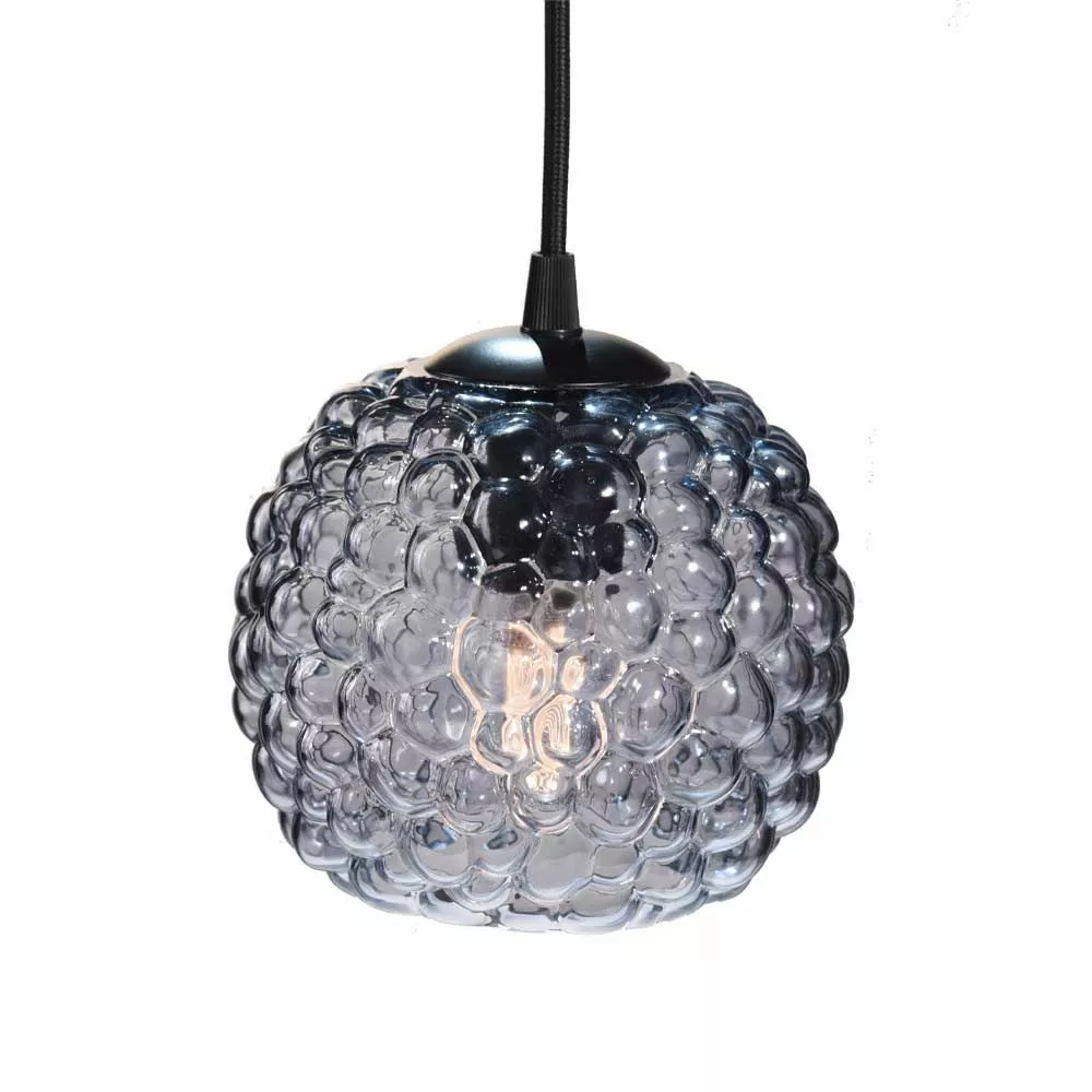 Halo Design Grape Pendant Smoke E27 Ø15cm - 740031 3 Halo Design Grape Pendant Smoke E27 Ø15cm - 740031