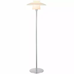 Halo Design SCANDINAVIA Gulvlampe Ø40 Opal/krom - 733699