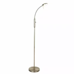 Alternative view of Halo Design Vegas Gulvlampe 1-arm Dæmper Antique Messing - 715985