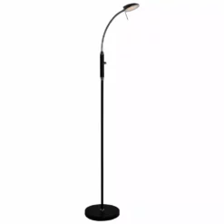 Halo Design VEGAS Gulvlampe LED 7W 1L Sort - 716005