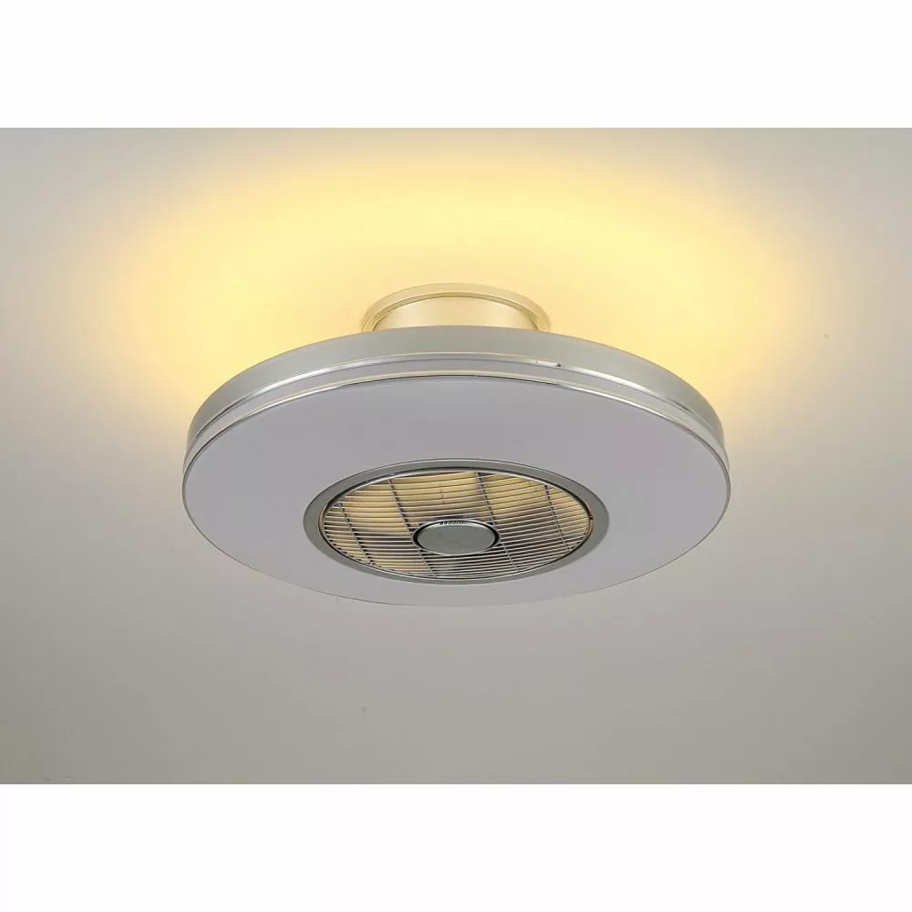 Halo Design Ventilator Plafond Med Lys 36W/12W17W Motor, 3000-4000-6000K. Fjernbetjening Medfølger, Kan Reg. I 3 Hastigheder - 4 Halo Design Ventilator Plafond Med Lys 36W/12W17W Motor, 3000-4000-6000K. Fjernbetjening Medfølger, Kan Reg. I 3 Hastigheder - - Billede 2