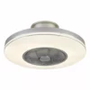 Halo Design Ventilator Plafond Med Lys 36W/12W17W Motor, 3000-4000-6000K. Fjernbetjening Medfølger, Kan Reg. I 3 Hastigheder -