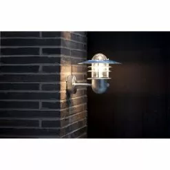 Alternative view of Nordlux Agger Sensor - Væglampe - Galvaniseret Stål