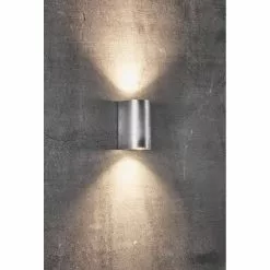 Nordlux Canto Maxi 2 - Væglampe - Galvaniseret Stål 10 Nordlux Canto Maxi 2 - Væglampe - Galvaniseret Stål -Indendørs Belysning Salgsbutik nordlux canto maxi 2 vaeglampe galvaniseret stal 3
