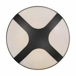 Nordlux Cross 25 - Væglampe - Sort