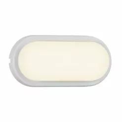 Nordlux Cuba Outdoor Energy Oval - Væglampe - Hvid