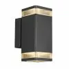Nordlux Elm Double - Væglampe - Sort 2 Nordlux Elm Double - Væglampe - Sort -Indendørs Belysning Salgsbutik nordlux elm double vaeglampe sort