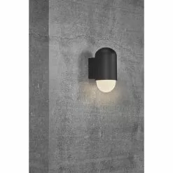 Nordlux Heka - Væglampe - Sort -Indendørs Belysning Salgsbutik nordlux heka vaeglampe sort 3