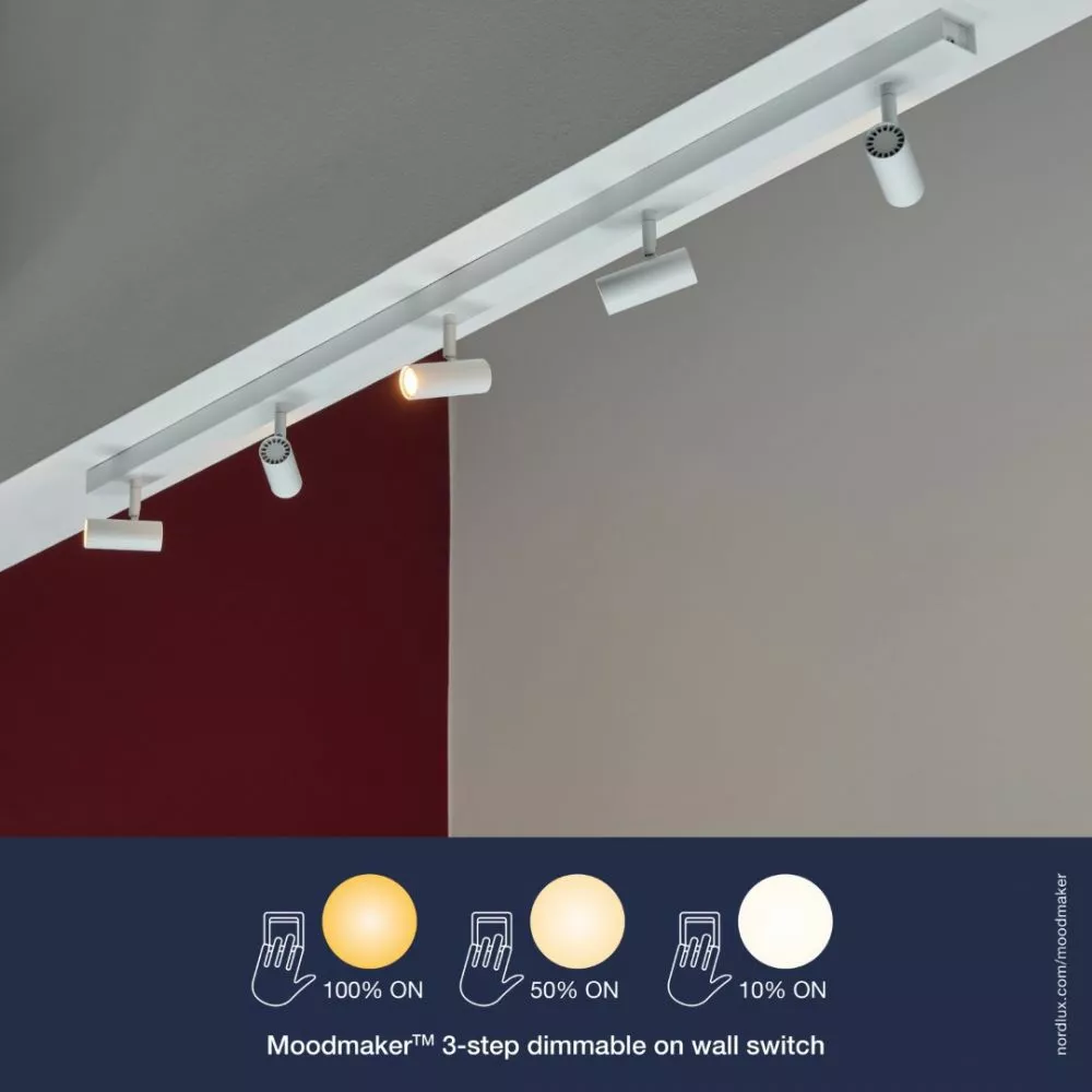 Nordlux Omari 5-Spot - Spotlight - Hvid 6 Nordlux Omari 5-Spot - Spotlight - Hvid - Billede 4
