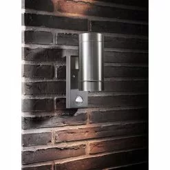 Alternative view of Nordlux Tin Maxi Sensor - Væglampe - Aluminium
