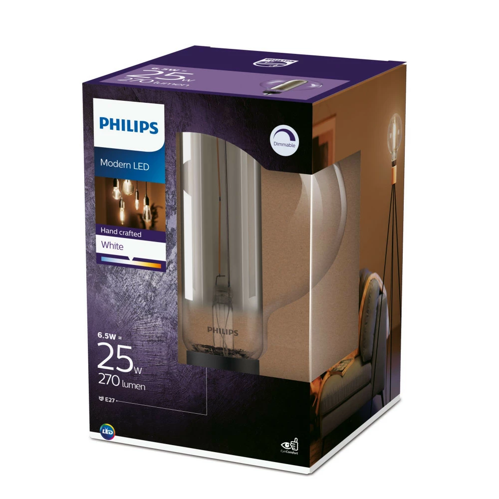 Philips LED, SMOKY, Vintage Smoky - 8718699666606 4 Philips LED, SMOKY, Vintage Smoky - 8718699666606 - Billede 2