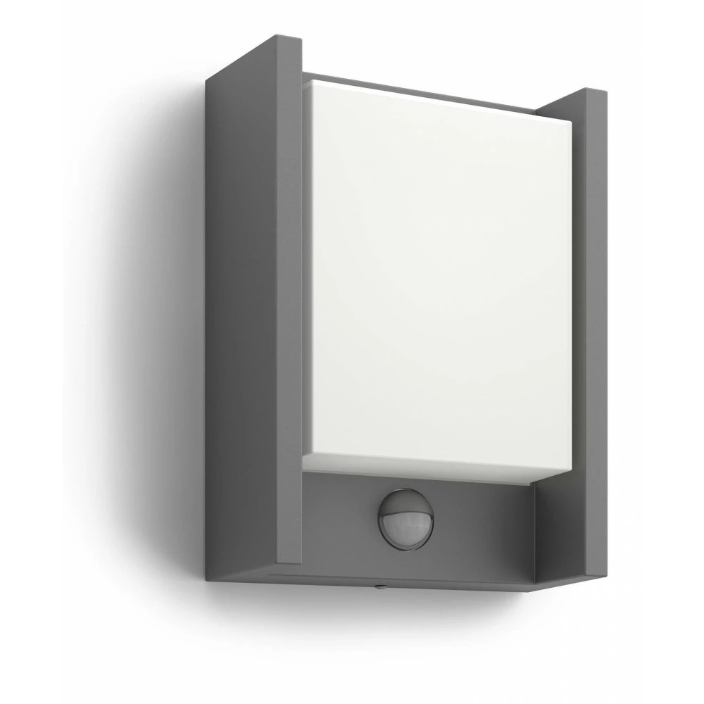 Philips Signify Philips Arbour Væglampe, Antracit 1x6w 3 Philips Signify Philips Arbour Væglampe, Antracit 1x6w