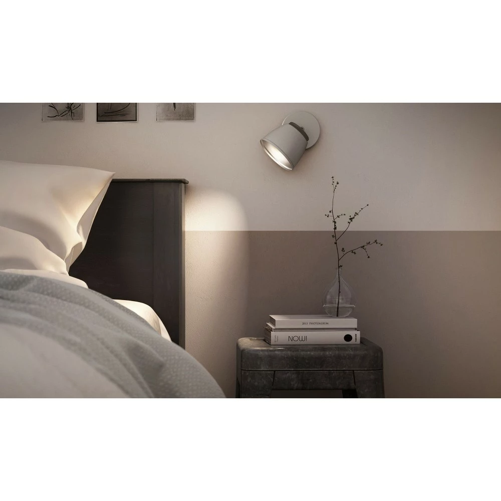 Philips Signify Philips County Single Spot Nikkel 1x4w 4 Philips Signify Philips County Single Spot Nikkel 1x4w - Billede 2