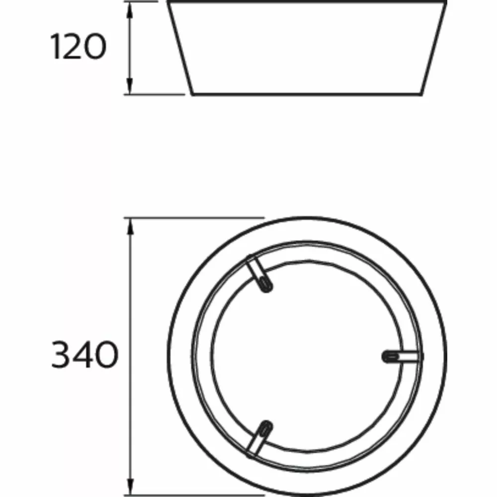 Philips Signify Philips DAWN Funktionel LED Loftlampe I Sort Metal/plastik - CL258 EC RD 14W 30K B HV 06 6 Philips Signify Philips DAWN Funktionel LED Loftlampe I Sort Metal/plastik - CL258 EC RD 14W 30K B HV 06 - Billede 4