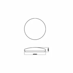 Philips Signify Philips Funktionel LED Loftlampe I Hvid Metal/plastik - CL200 EC RD 17W 40K W HV 06 -Indendørs Belysning Salgsbutik philips funktionel led loftslampe i hvid metalplastik cl200 ec rd 17w 40k w hv 06 2
