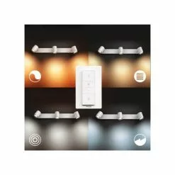 Alternative view of Philips Hue Adore Hue Bar/tube Hvid 3x5W 230V - 929003056301