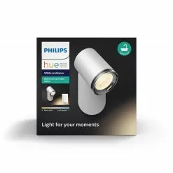 Alternative view of Philips Hue Adore Hue Enkelt Spot Hvid 1x5.5W 230V