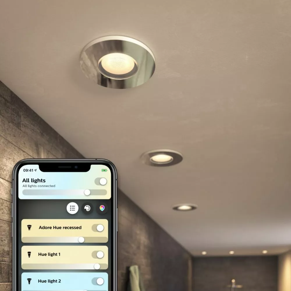 Philips Hue Adore Hue Recessed Chrome 1x5W 230V - 929003055801 22 Philips Hue Adore Hue Recessed Chrome 1x5W 230V - 929003055801 - Billede 20