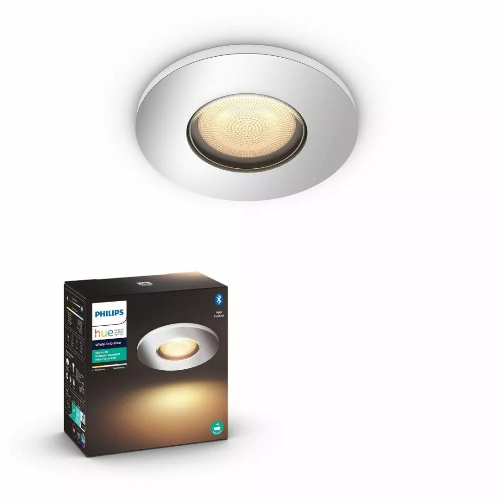 Philips Hue Adore Hue Recessed Chrome 1x5W 230V - 929003055801 3 Philips Hue Adore Hue Recessed Chrome 1x5W 230V - 929003055801
