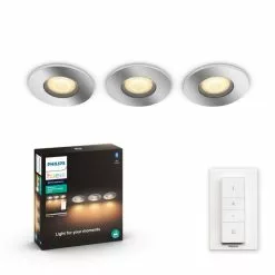 Philips Hue Adore Hue Recessed Chrome 3x5W 230V - 929003055901