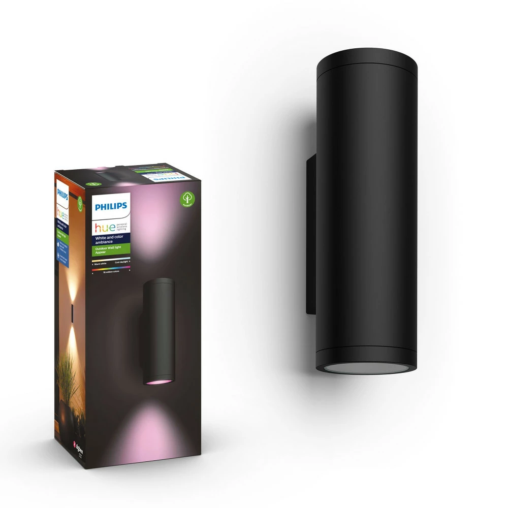 Philips Hue Appear Udendørs Væglampe - 8718696174371 8 Philips Hue Appear Udendørs Væglampe - 8718696174371 - Billede 6