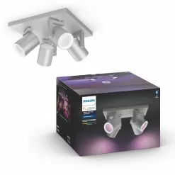 Philips Hue Argenta Plate/spiral Aluminium 4x5.7W 230V