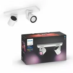 Philips Hue Argenta Plate/spiral Hvid 2x5.7W 230V