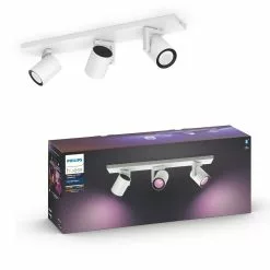 Alternative view of Philips Hue Argenta Plate/spiral Hvid 3x5.7W 230V