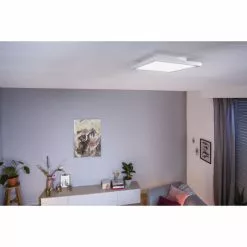 Philips Hue Aurelle Loftslampe Firkantet Lille Hvid 28W 230V -Indendørs Belysning Salgsbutik philips hue aurelle loftslampe hvid 28w 230v 4