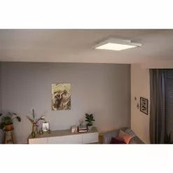 Philips Hue Aurelle Loftslampe Firkantet Lille Hvid 28W 230V -Indendørs Belysning Salgsbutik philips hue aurelle loftslampe hvid 28w 230v 6