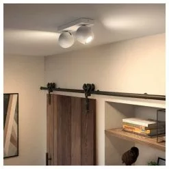 Philips Hue Buckram Hue Bar/tube White 2x5W 230V White Ambience 7 Philips Hue Buckram Hue Bar/tube White 2x5W 230V White Ambience -Indendørs Belysning Salgsbutik philips hue buckram hue bartube white 2x5w 230v white ambience 2