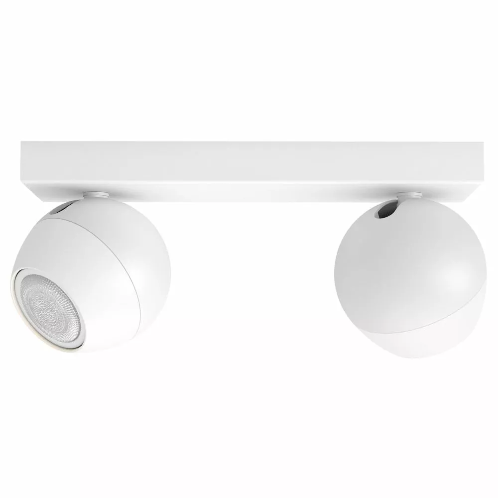 Philips Hue Buckram Hue Bar/tube White 2x5W 230V White Ambience 3 Philips Hue Buckram Hue Bar/tube White 2x5W 230V White Ambience