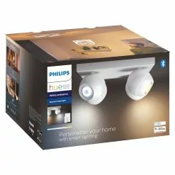 Philips Hue Buckram Hue Plate/spiral White 4x5W 230V White Ambience 9 Philips Hue Buckram Hue Plate/spiral White 4x5W 230V White Ambience -Indendørs Belysning Salgsbutik philips hue buckram hue platespiral white 4x5w 230v white ambience 3