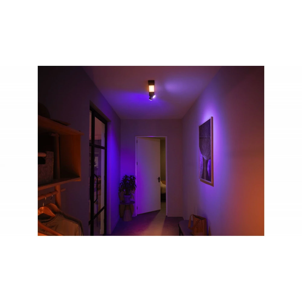 Philips Hue Centris Loftslampe Med 2 Spots - Bluetooth - 8718696175989 4 Philips Hue Centris Loftslampe Med 2 Spots - Bluetooth - 8718696175989 - Billede 2