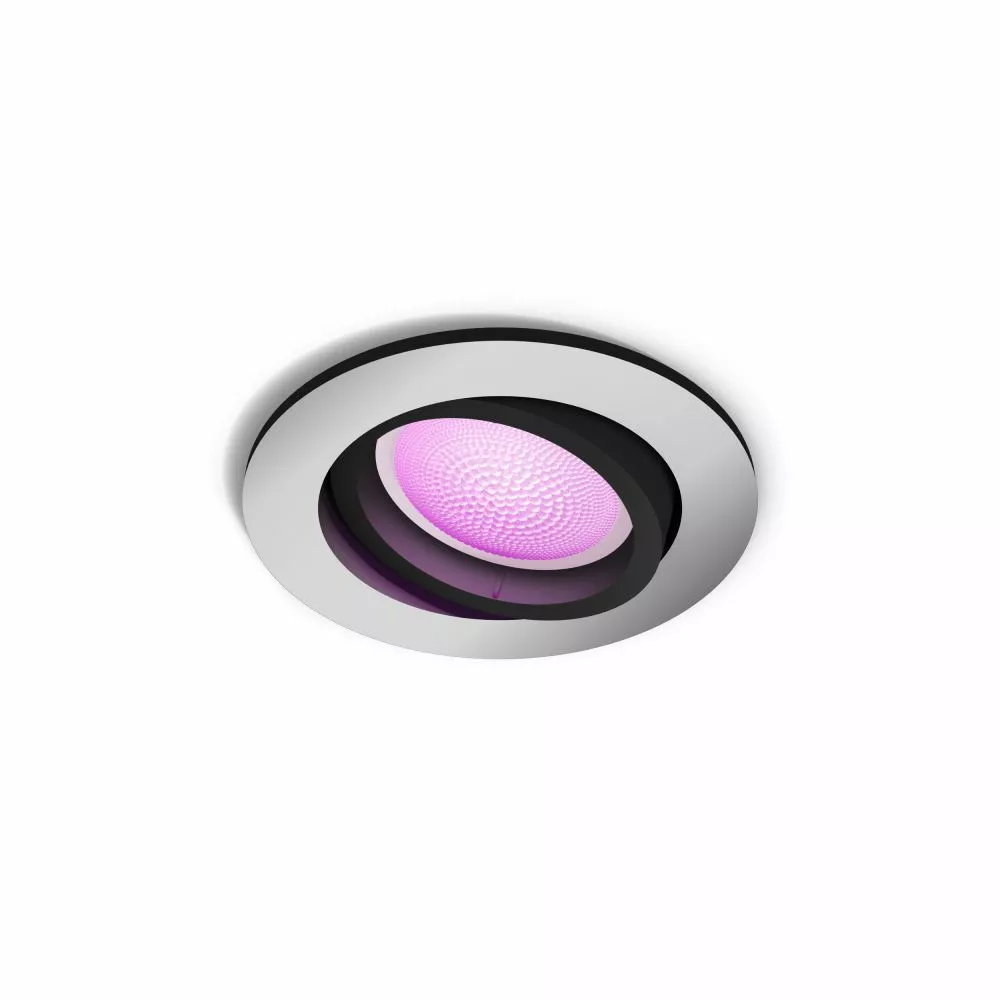 Philips Hue Centura Hue Recessed R. Aluminium 1x5.7W - 929003047401 8 Philips Hue Centura Hue Recessed R. Aluminium 1x5.7W - 929003047401 - Billede 6