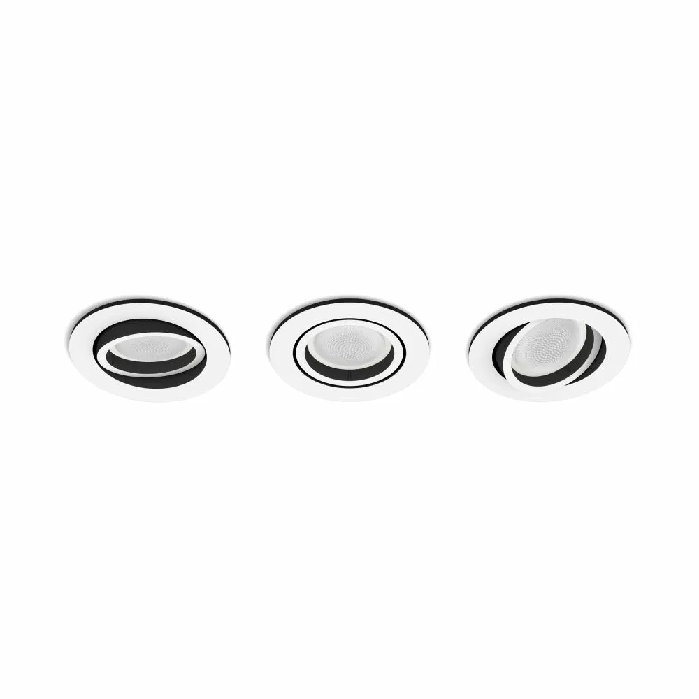 Philips Hue Centura Hue Recessed R. Hvid 3x5.7W - 929003045201 13 Philips Hue Centura Hue Recessed R. Hvid 3x5.7W - 929003045201 - Billede 11