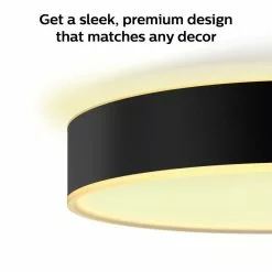 Alternative view of Philips Hue Enrave M Loftslampe Sort - 915005996701
