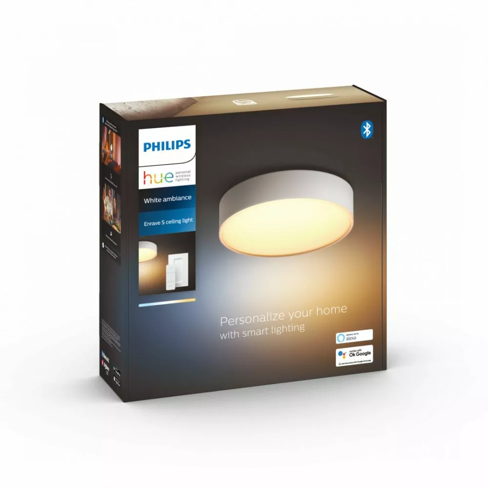 Philips Hue Enrave S Loftslampe Hvid - 915005996401 20 Philips Hue Enrave S Loftslampe Hvid - 915005996401 - Billede 18