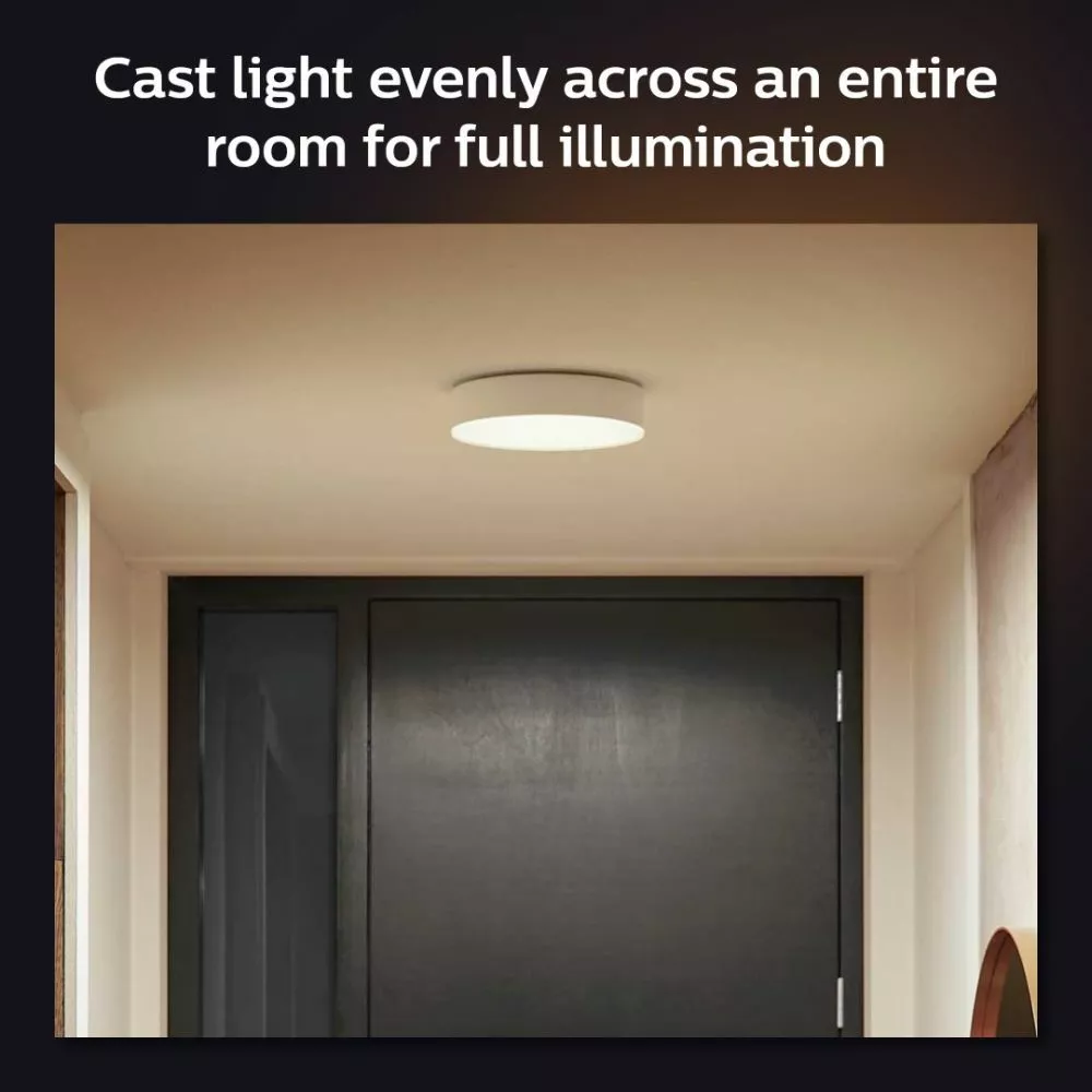 Philips Hue Enrave S Loftslampe Hvid - 915005996401 6 Philips Hue Enrave S Loftslampe Hvid - 915005996401 - Billede 4